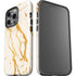 Cracked Marble iPhone 15 Pro Impact Case