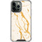 Cracked Marble iPhone 14 Pro Max Clear Case