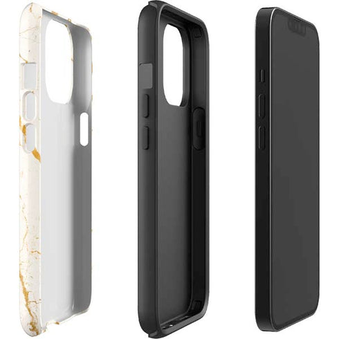 Cracked Marble iPhone 15 Pro Max Impact Case