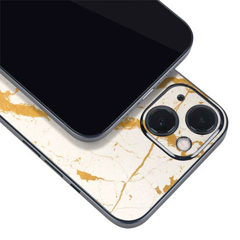 Cracked Marble iPhone 14 Skin