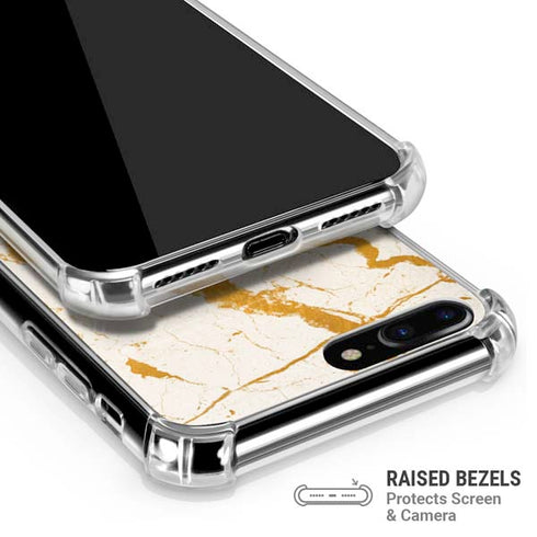 Cracked Marble iPhone 7/8 Plus Clear Case