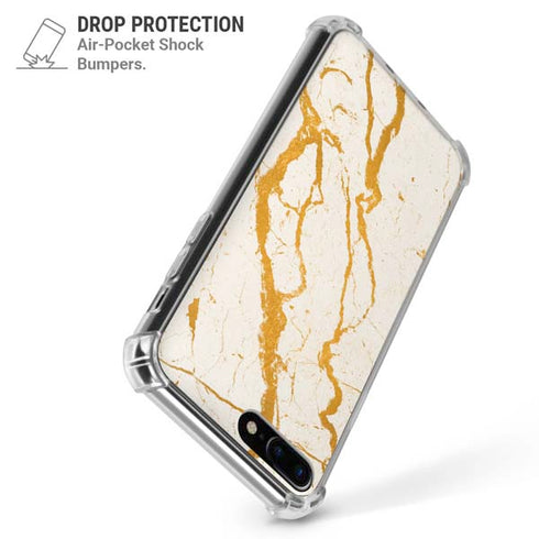 Cracked Marble iPhone 7/8 Plus Clear Case