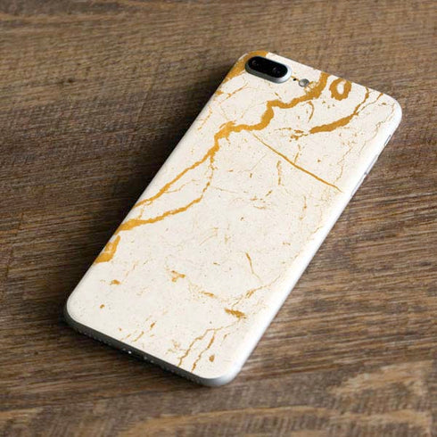 Cracked Marble iPhone 8 Plus Skin