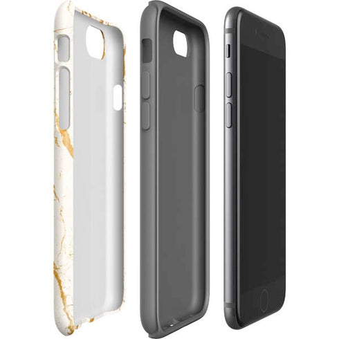 Cracked Marble iPhone SE (2nd & 3rd Gen) Pro Case