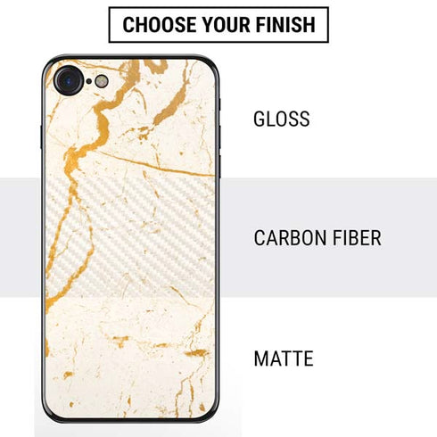 Cracked Marble iPhone SE (2nd & 3rd Gen) Skin