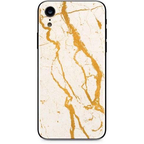 Cracked Marble iPhone XR Skin