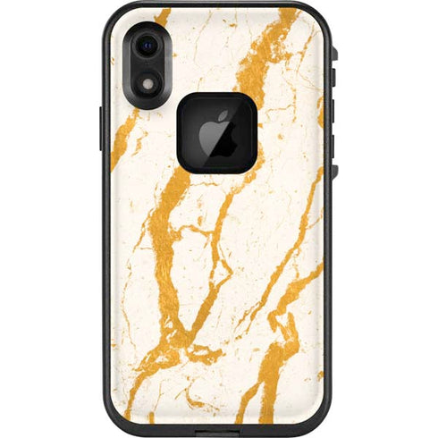 Cracked Marble LifeProof Fre iPhone Skin