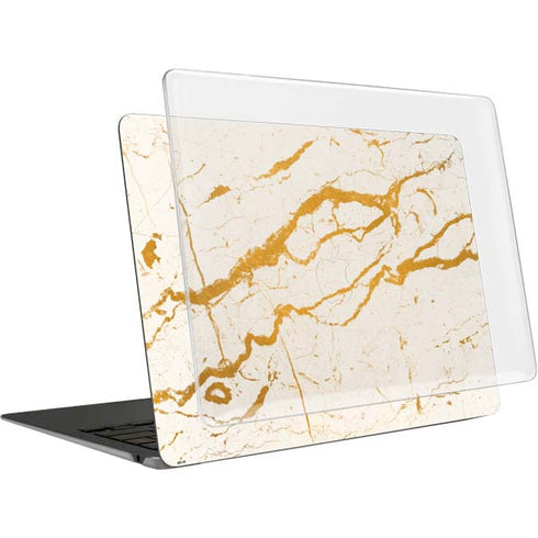 Cracked Marble MacBook Air 13in (2020) Case plus Skin
