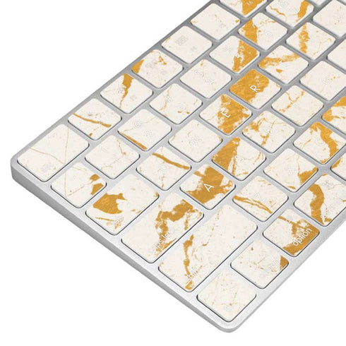 Cracked Marble Magic Keyboard Skin