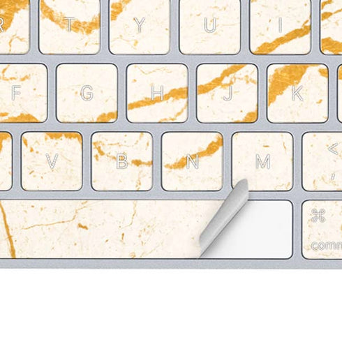 Cracked Marble Magic Keyboard Skin