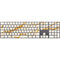 Cracked Marble Magic Keyboard with Numeric Keypad Skin