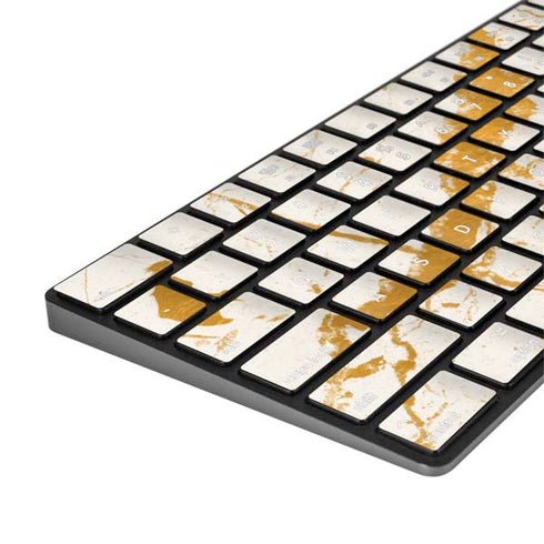 Cracked Marble Magic Keyboard with Numeric Keypad Skin