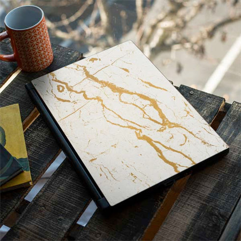 Cracked Marble MSI GS65 Stealth Laptop Skin