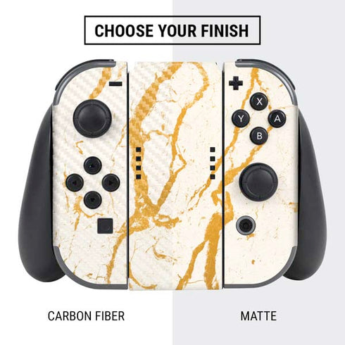 Cracked Marble Nintendo Switch Bundle Skin