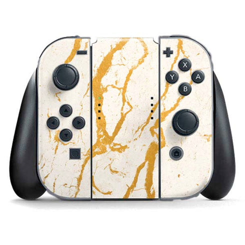 Cracked Marble Nintendo Switch (2017-2021) Joy-Con Controller Skin