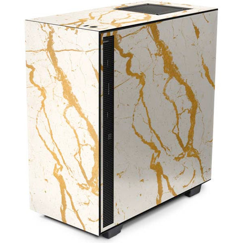 Cracked Marble NZXT H510 Compact ATX Mid-Tower Case Skin