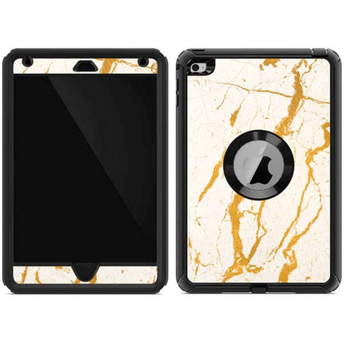Cracked Marble Otterbox Defender iPad Skin
