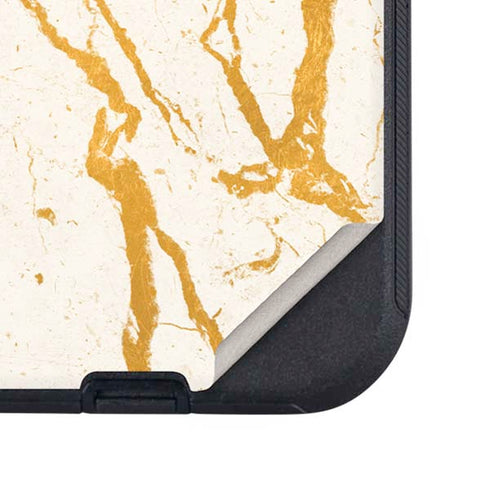Cracked Marble Otterbox Defender iPhone Skin