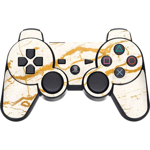 Cracked Marble PS3 Dual Shock wireless controller Skin