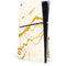 Cracked Marble PS5 Slim Disk Console Skin
