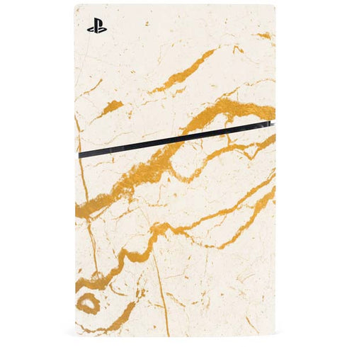 Cracked Marble PS5 Slim Digital Edition Bundle Skin