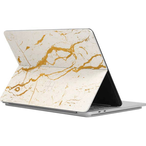 Cracked Marble Surface Laptop Studio Skin