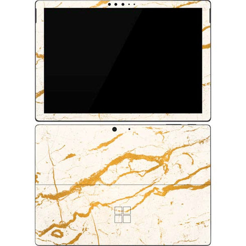 Cracked Marble Surface Pro 7 Skin