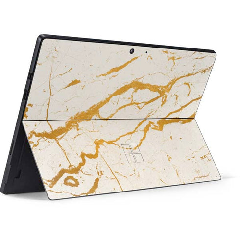 Cracked Marble Surface Pro 7 Skin