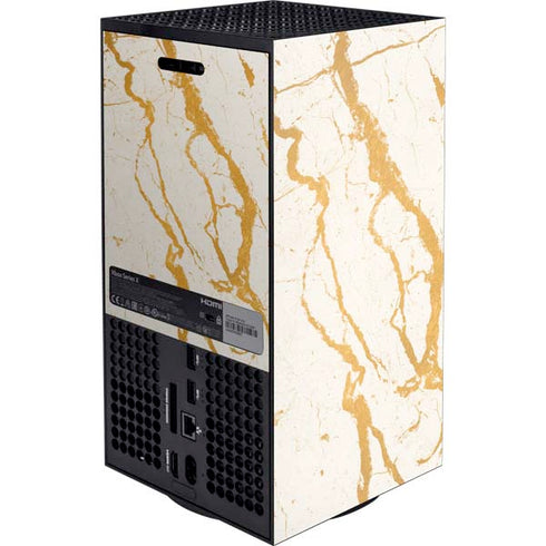 Cracked Marble Xbox Series X Console Skin