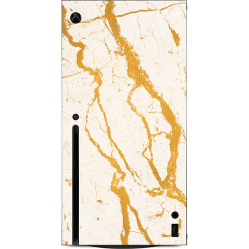 Cracked Marble Xbox Series X Console Skin