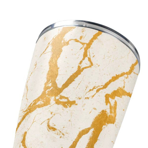 Cracked Marble Yeti 20oz Tumbler Skin