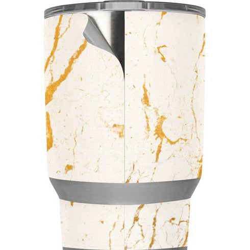 Cracked Marble Yeti 20oz Tumbler Skin