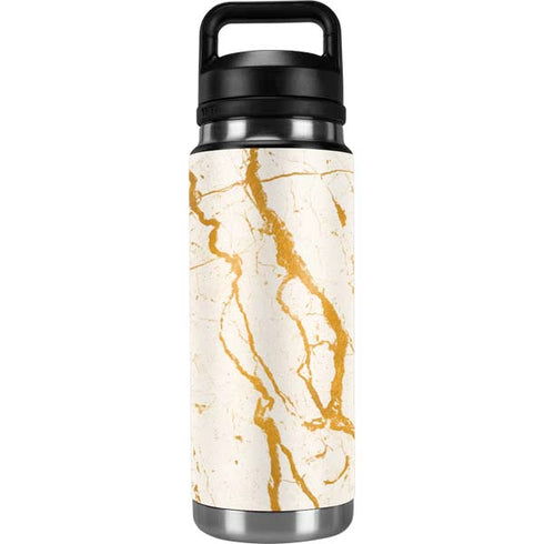Cracked Marble YETI Rambler 26oz Bottle Skin