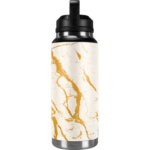 Cracked Marble YETI Rambler 36oz Bottle Skin
