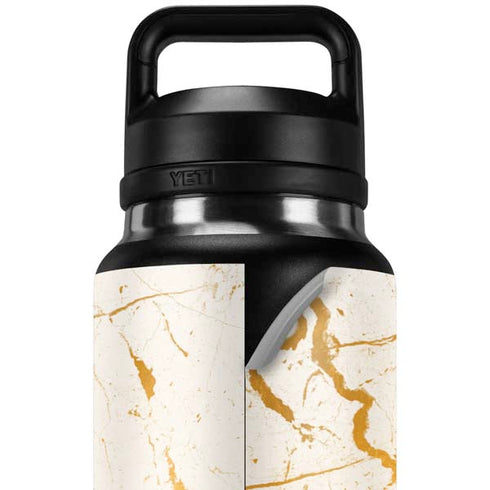 Cracked Marble YETI Rambler 36oz Bottle Skin