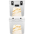 Cracked Marble YETI Roadie 24 Hard Cooler Skin