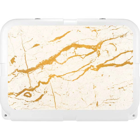 Cracked Marble YETI Tundra 35 Hard Cooler Skin