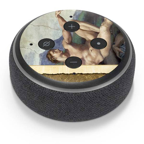 Michelangelo Creation of Adam Amazon Echo Dot Skin