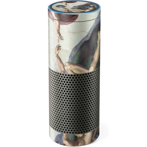 Creation of Adam by Michelangelo Amazon Echo Skin