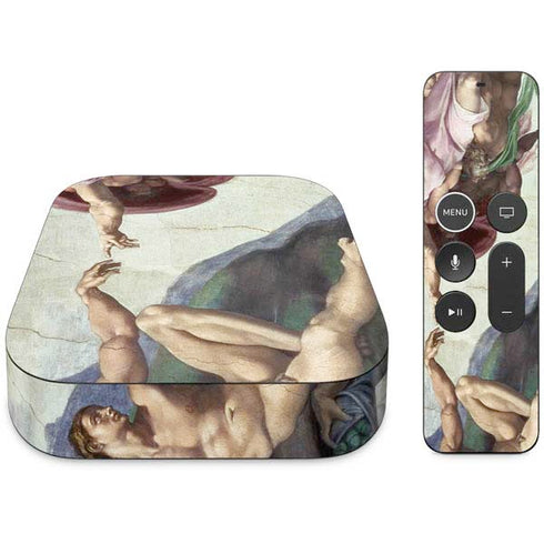 Creation of Adam by Michelangelo Apple TV Skin