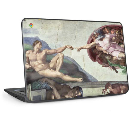 Creation of Adam by Michelangelo HP Chromebook Skin