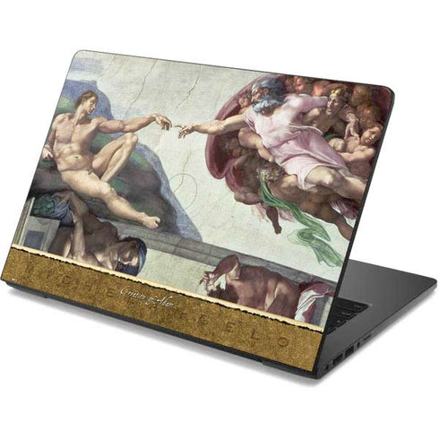 Michelangelo Creation of Adam Dell Chromebook Skin