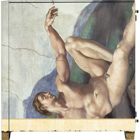 Michelangelo Creation of Adam Corsair 4000D Tempered Glass Mid-Tower ATX Case Skin