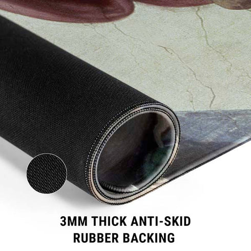 Creation of Adam by Michelangelo Gaming Mouse Pad