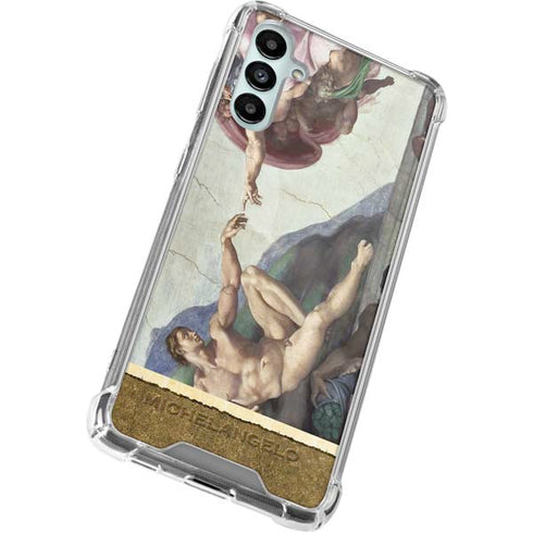 Michelangelo Creation of Adam Galaxy A14 5G Clear Case