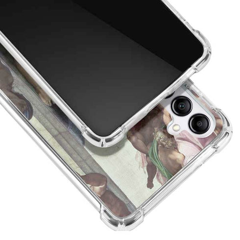Michelangelo Creation of Adam Galaxy A14 5G Clear Case