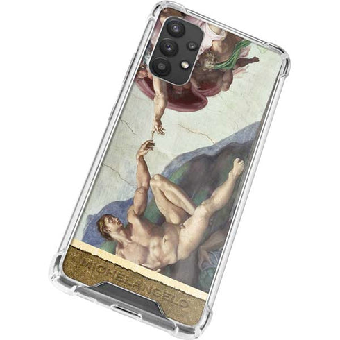 Michelangelo Creation of Adam Galaxy A32 5G Clear Case