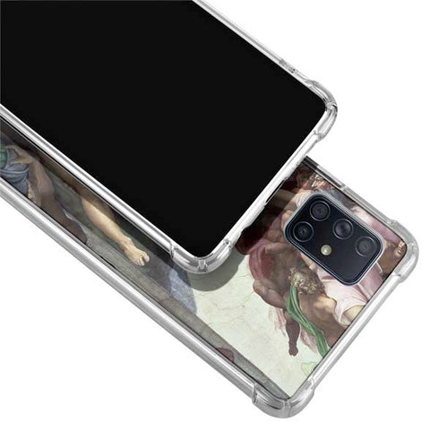 Michelangelo Creation of Adam Galaxy A51 5G Clear Case