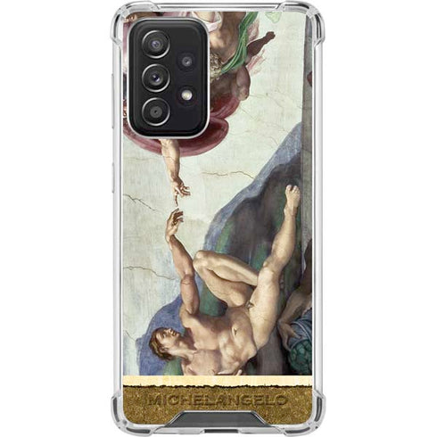Michelangelo Creation of Adam Galaxy A52 5G Clear Case