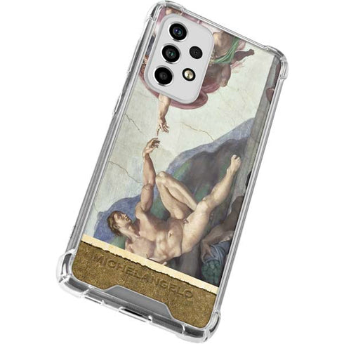 Michelangelo Creation of Adam Galaxy A53 5G Clear Case